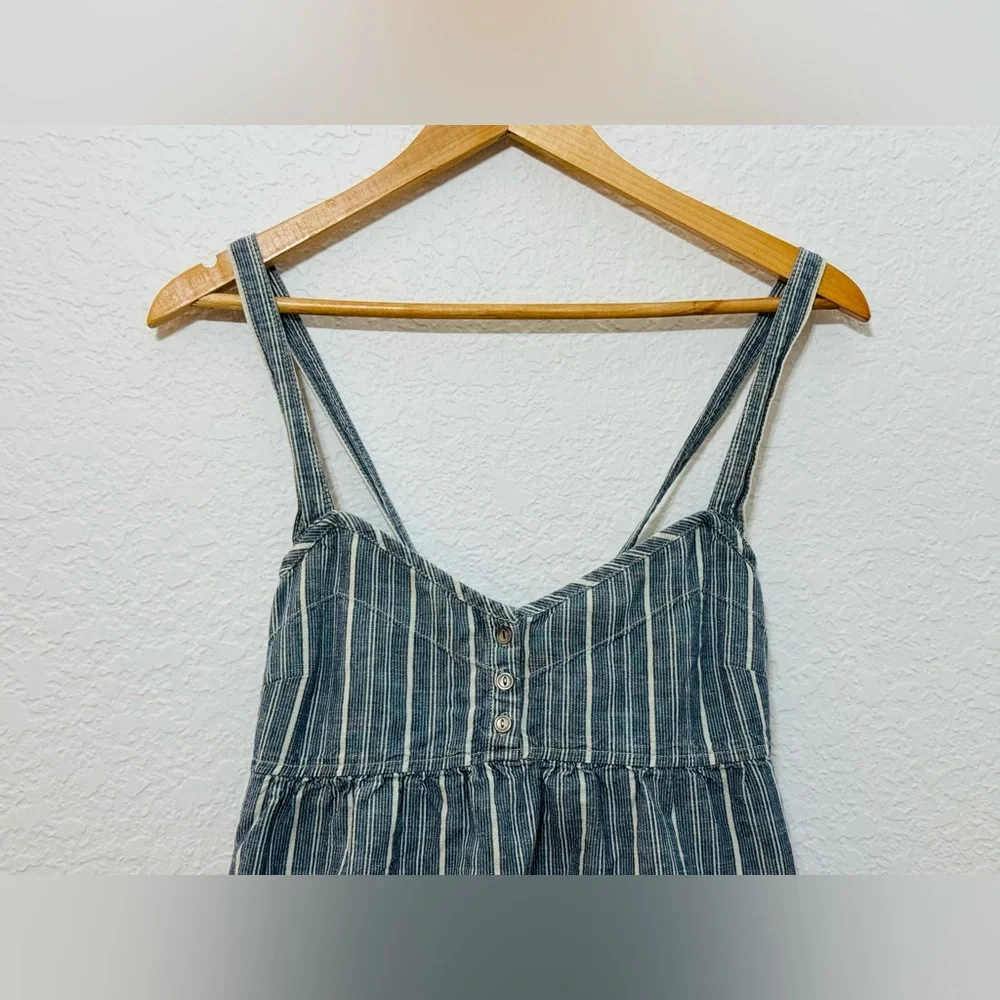 Gap Vintage Y2K Limited Edition Railroad Stripe Women’s Babydoll Top/Tank Top  M - Picture 5 of 8